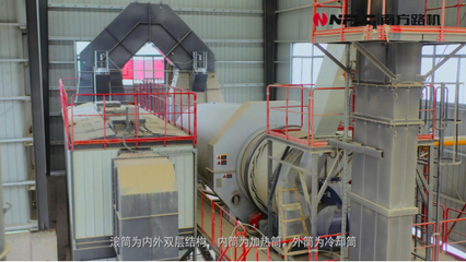 南方路机干混砂浆搅拌设备应用于阜阳铭羽新型环保建材